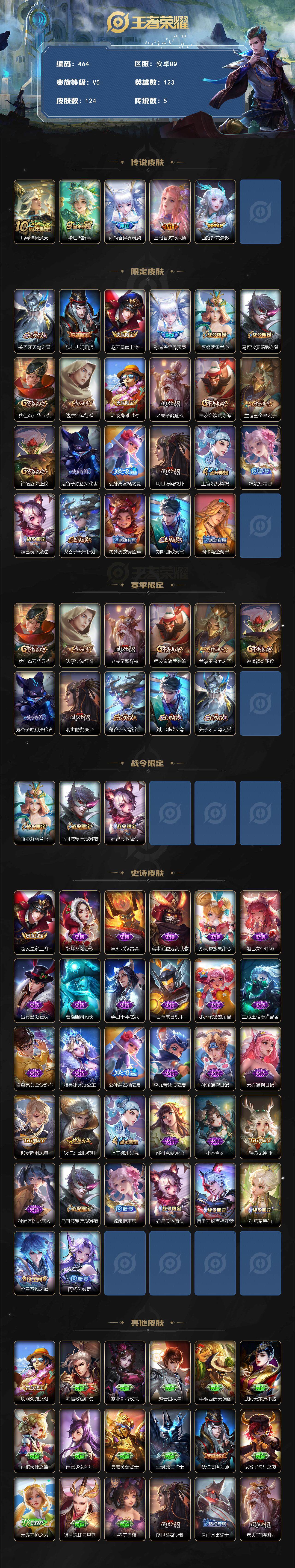 WZCMW3382885王者荣耀账号详情图2