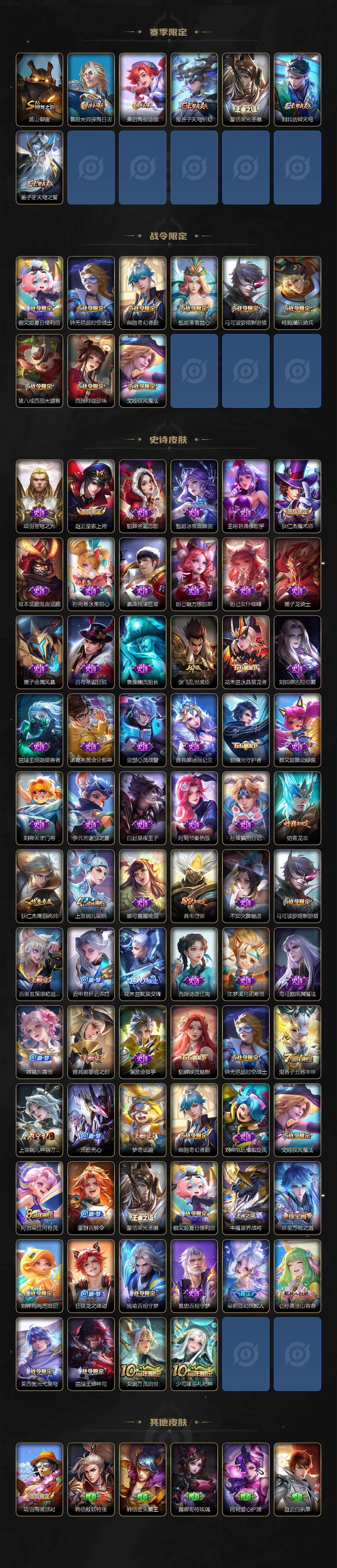 WZ0349528王者荣耀账号详情图3 WZ0349528王者荣耀账号详情图3