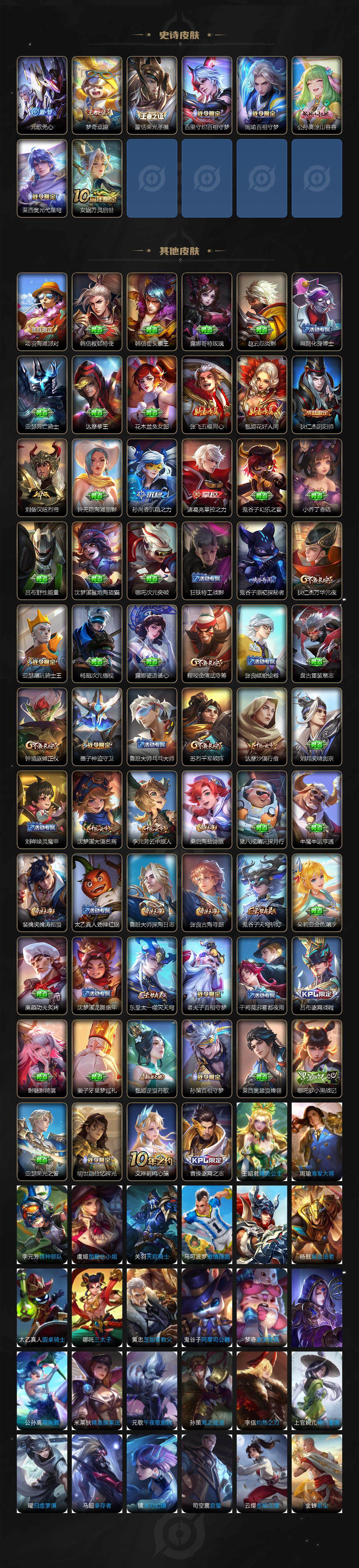 WZXS3384893王者荣耀账号详情图3 WZXS3384893王者荣耀账号详情图3