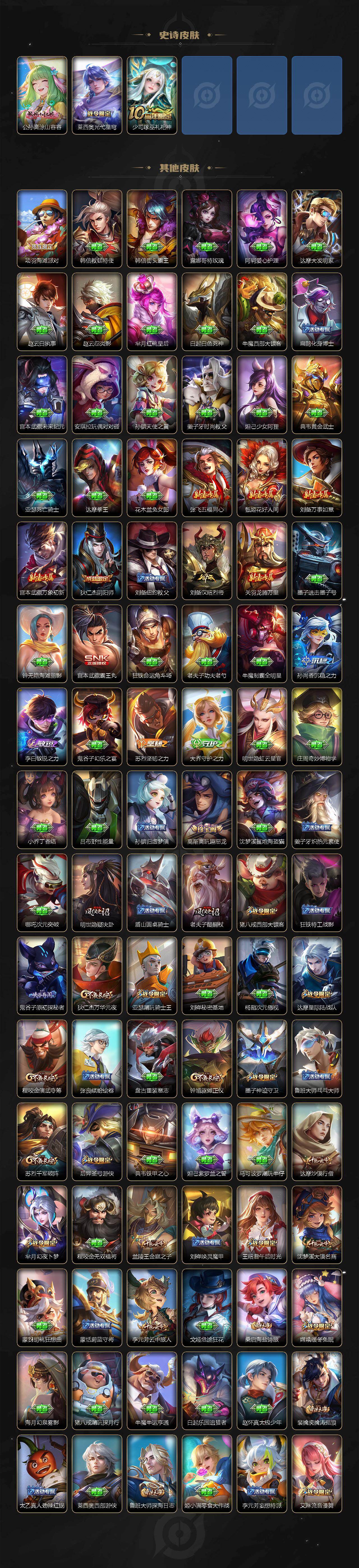 WZJM422105王者荣耀账号详情图4