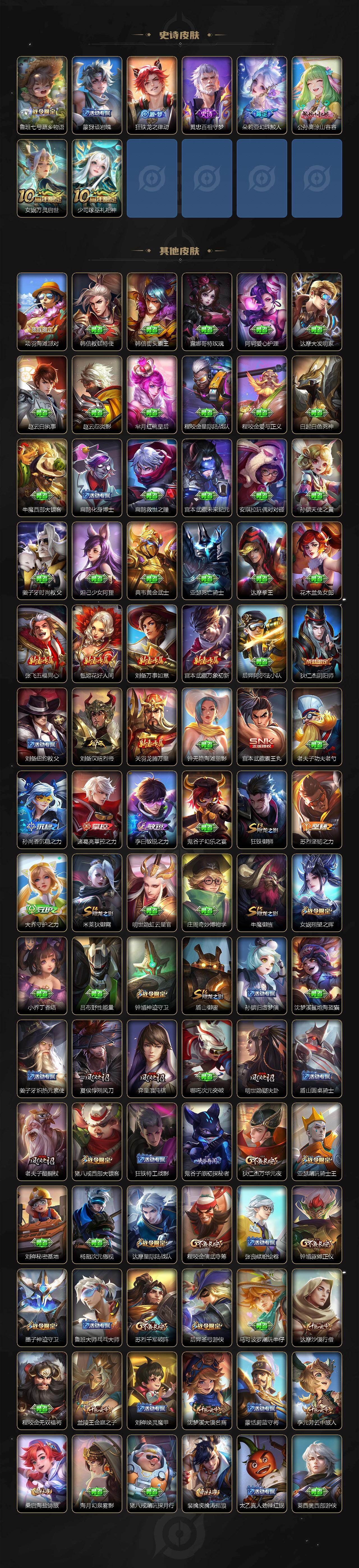 WZ0349539王者荣耀账号详情图4 WZ0349539王者荣耀账号详情图4