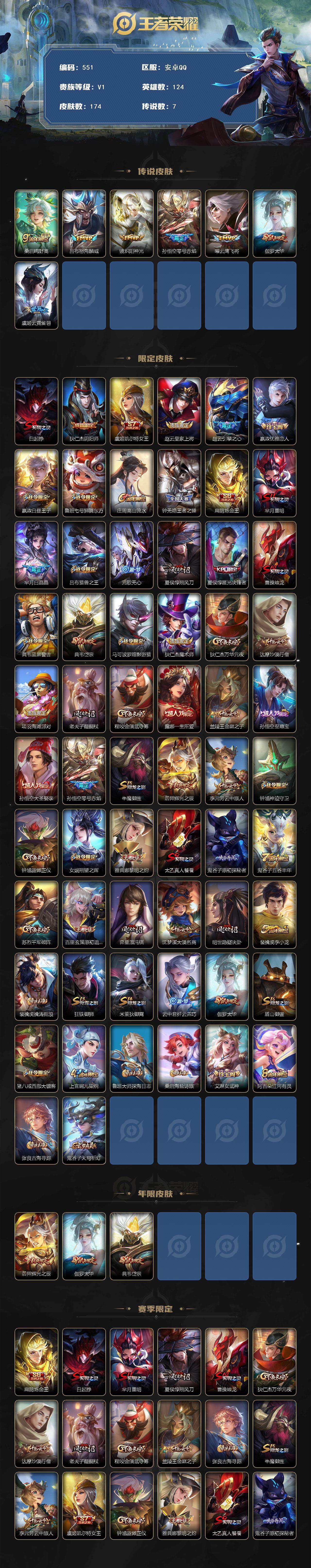 WZCMW3385436王者荣耀账号详情图2