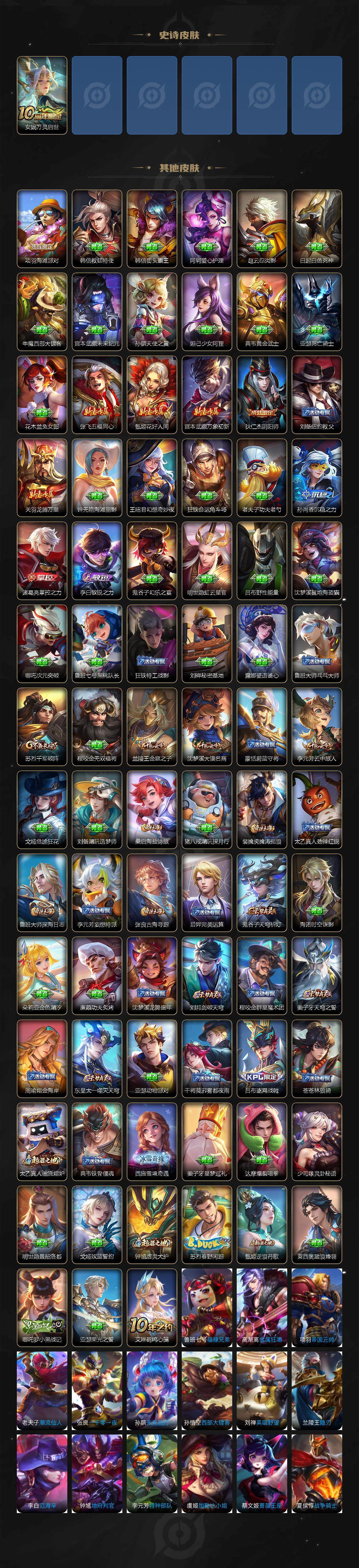 WZCMW3386010王者荣耀账号详情图3 WZCMW3386010王者荣耀账号详情图3