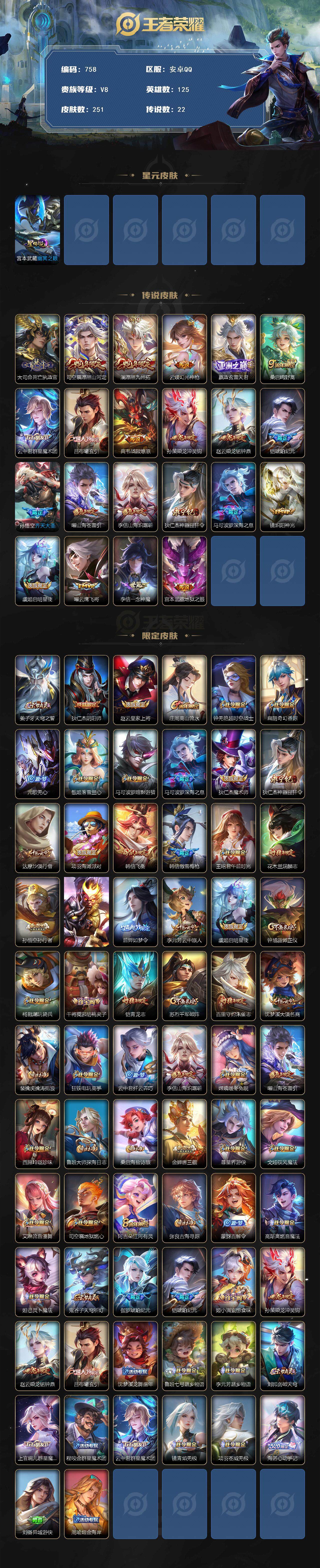 WZLFY3386568王者荣耀账号详情图2