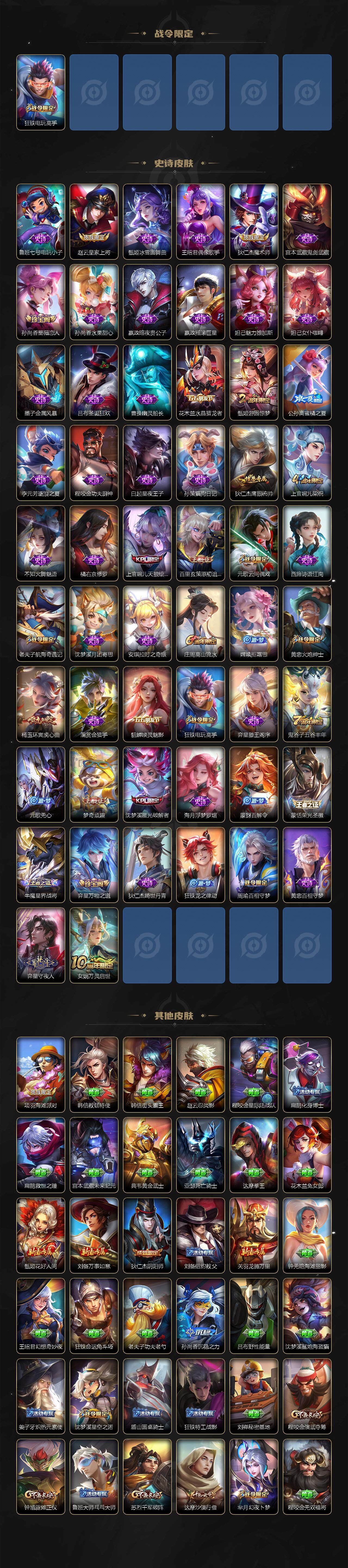 WZCMW3385401王者荣耀账号详情图3