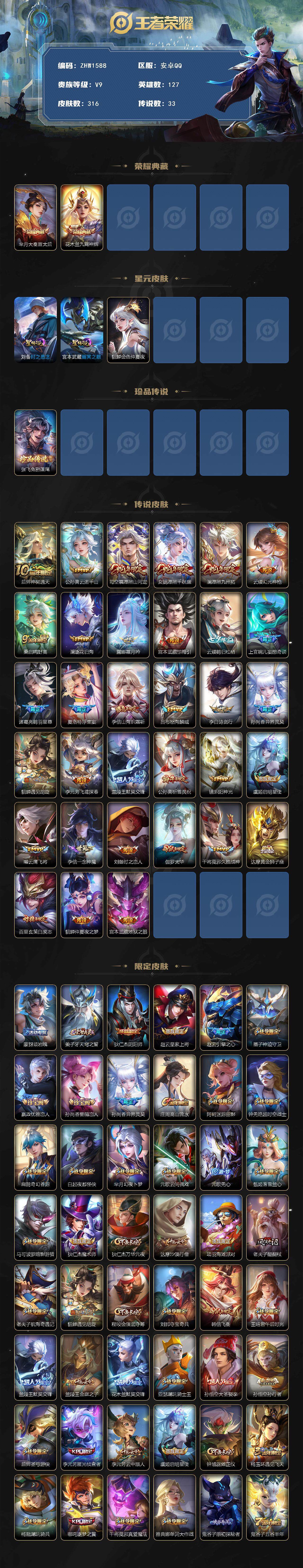 WZLX3393171王者荣耀账号详情图2