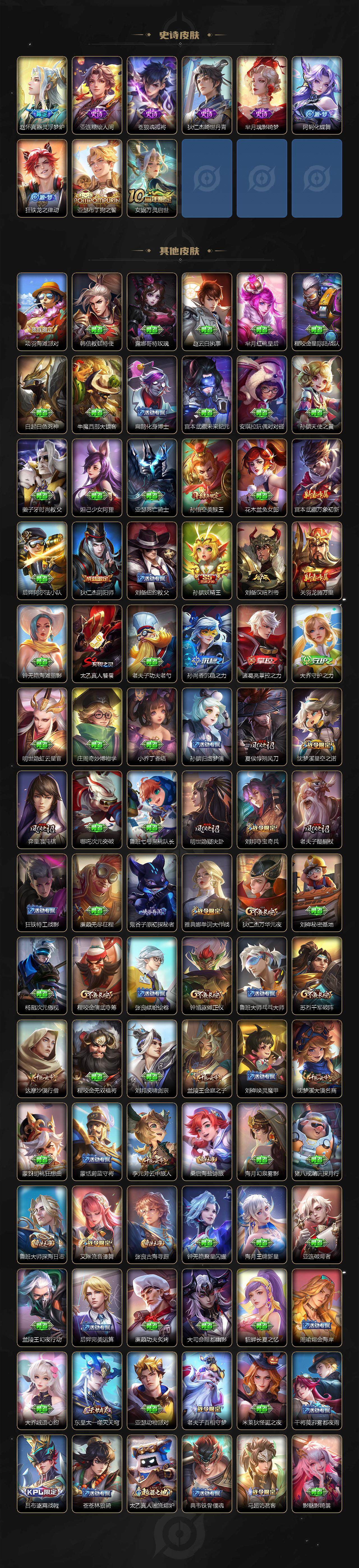 WZLE3391334王者荣耀账号详情图4