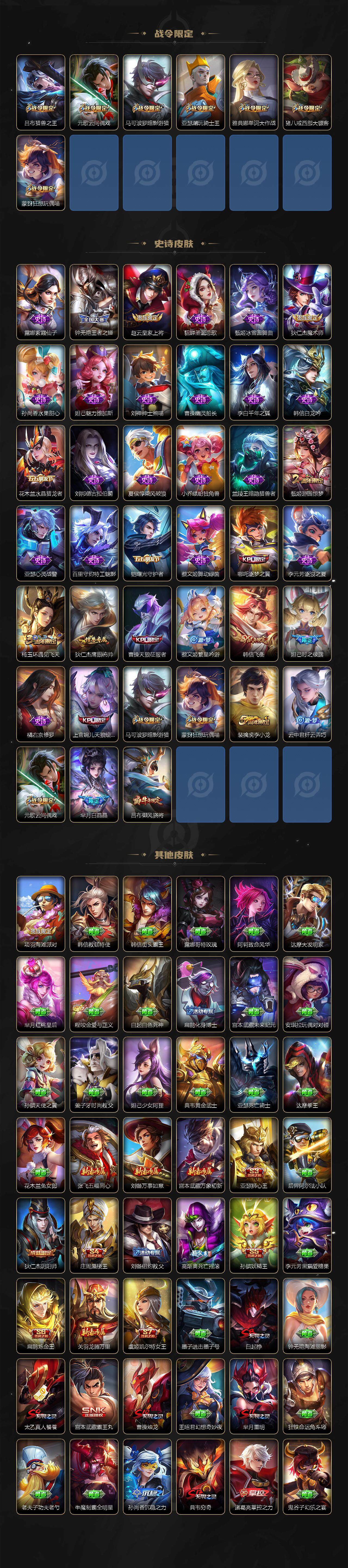 WZCMW3387506王者荣耀账号详情图3