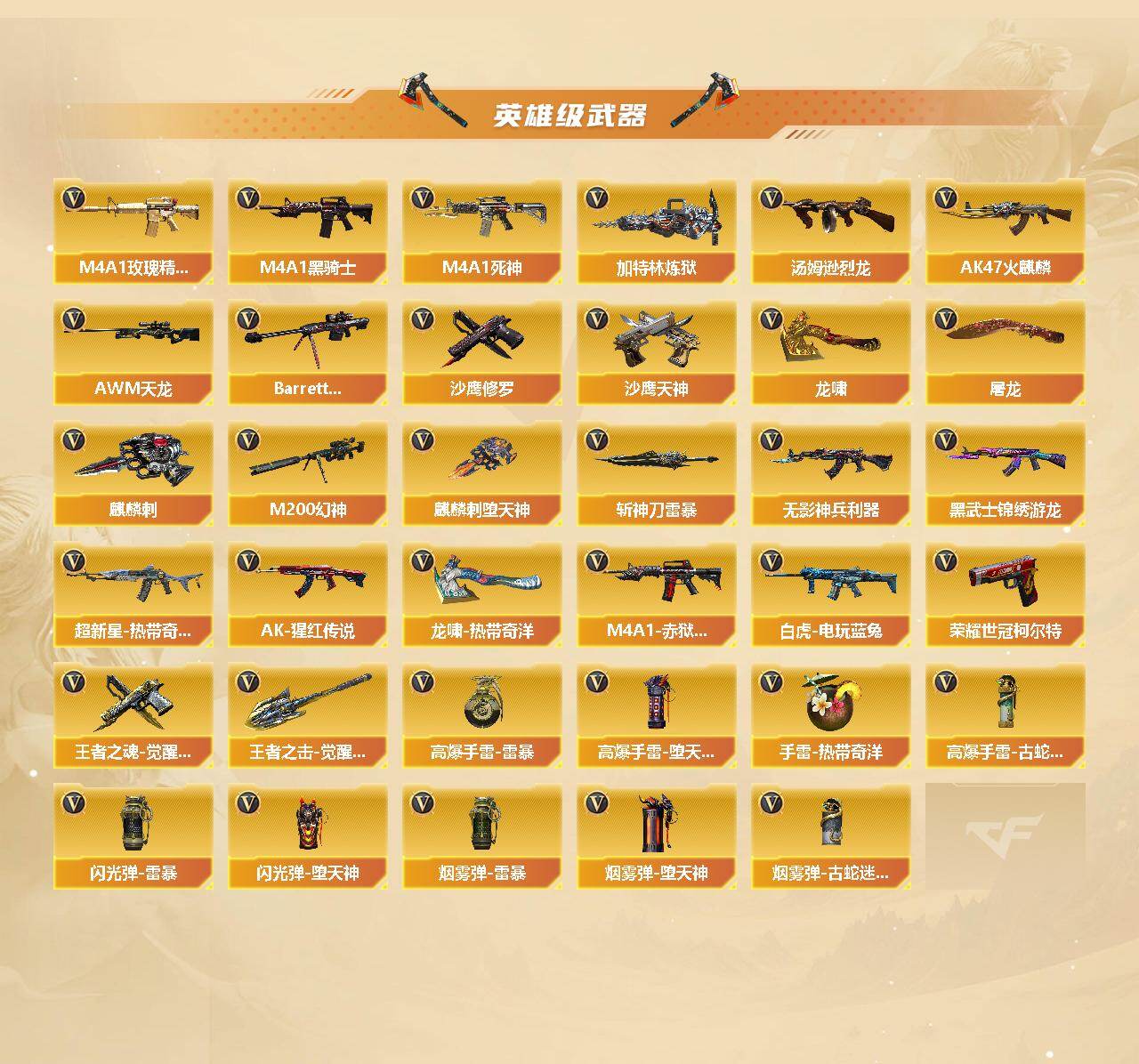 CFCMW421882穿越火线账号详情图3