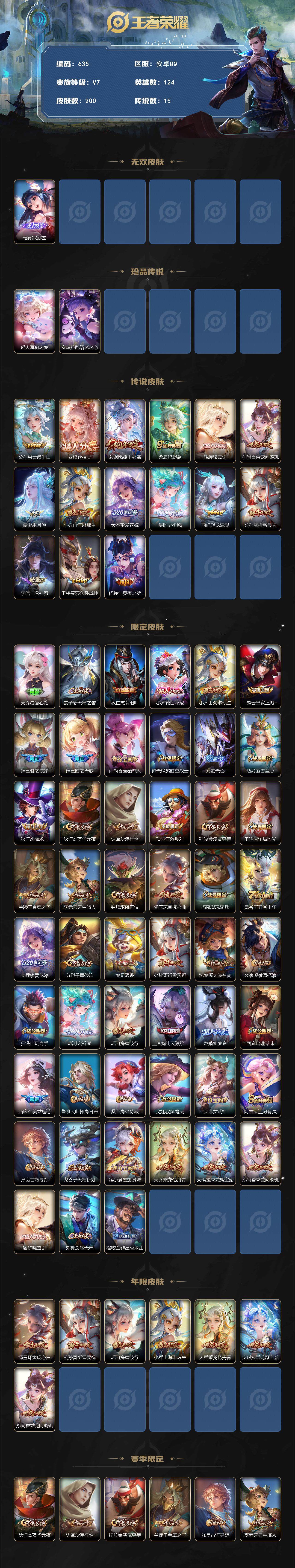 WZCMW3388573王者荣耀账号详情图2