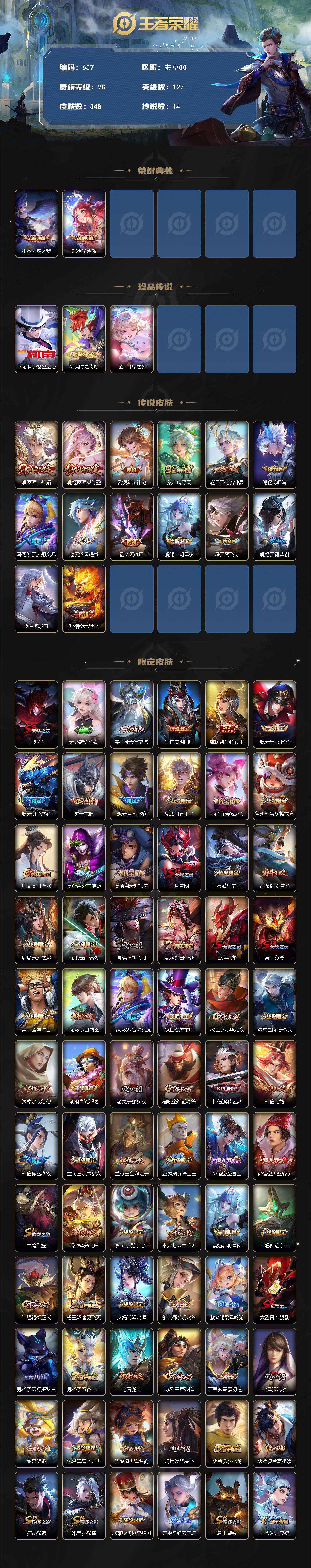 WZCMW3389018王者荣耀账号详情图2