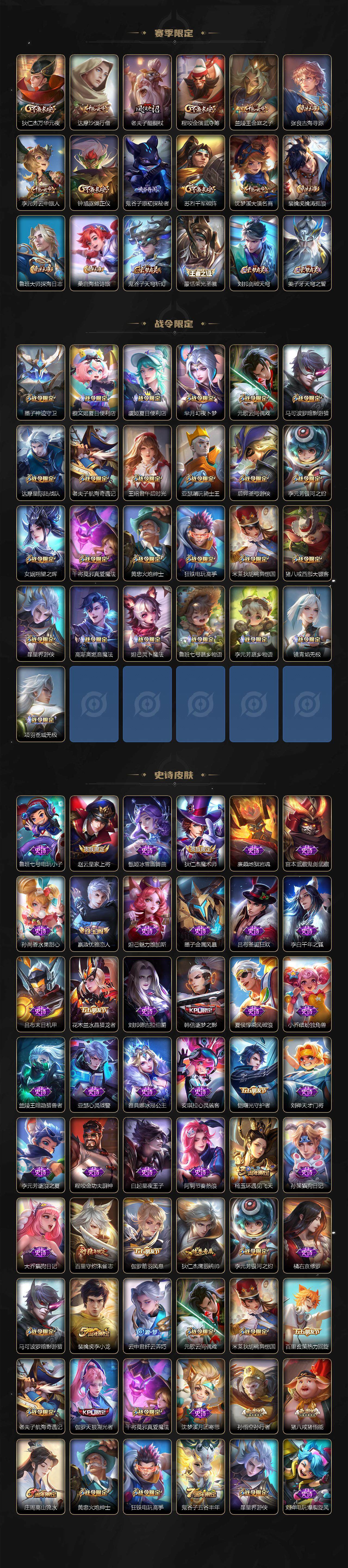 WZ0349597王者荣耀账号详情图3 WZ0349597王者荣耀账号详情图3