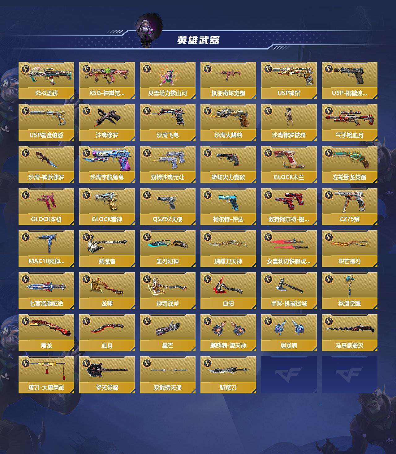 CFMEY366933枪战王者账号详情图3 CFMEY366933枪战王者账号详情图3