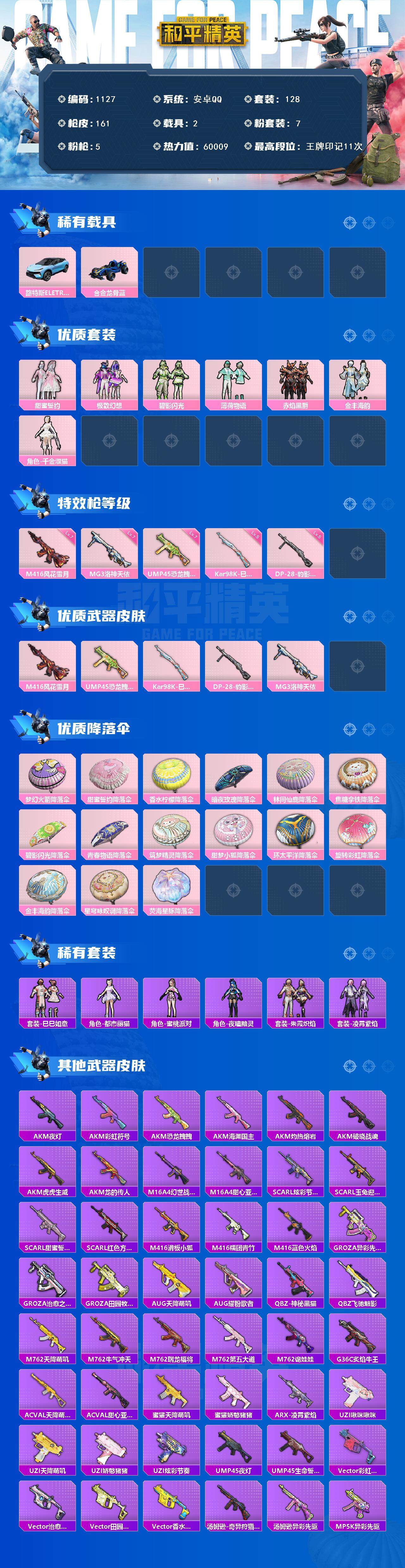 HPCMW3426072和平精英账号详情图2 HPCMW3426072和平精英账号详情图2