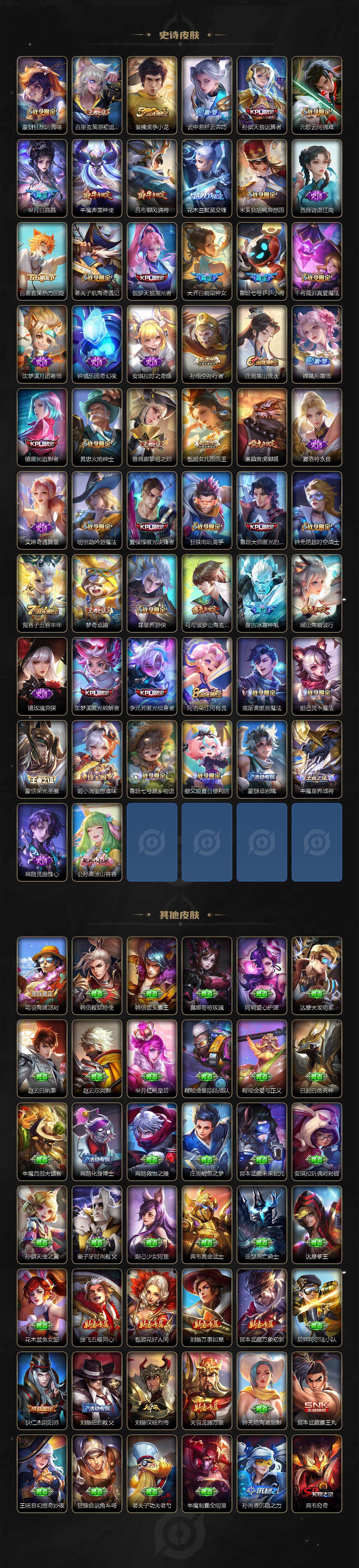 WZLX3393110王者荣耀账号详情图6 WZLX3393110王者荣耀账号详情图6