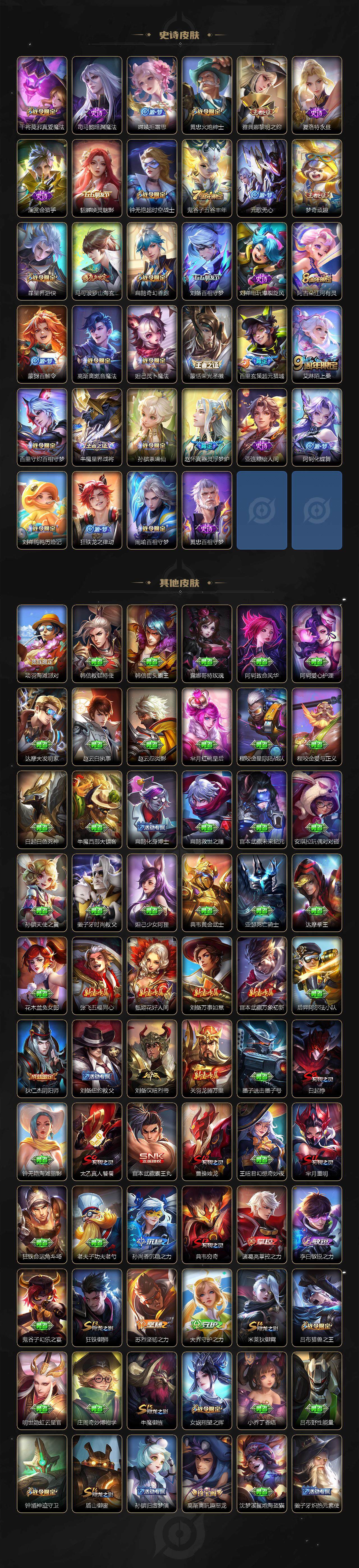 WZ0349628王者荣耀账号详情图5 WZ0349628王者荣耀账号详情图5