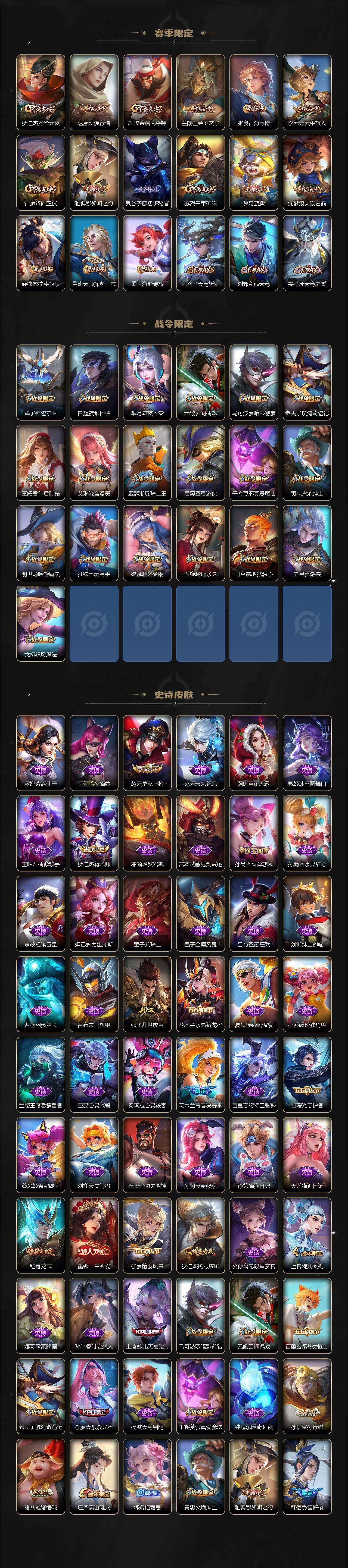 WZLX3393097王者荣耀账号详情图3 WZLX3393097王者荣耀账号详情图3