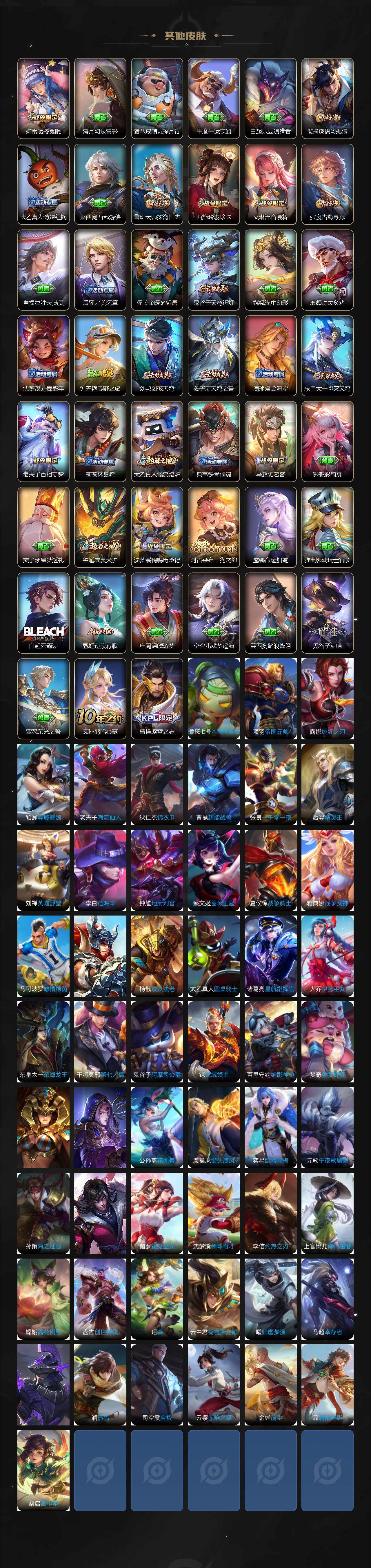 WZLX3393097王者荣耀账号详情图5 WZLX3393097王者荣耀账号详情图5