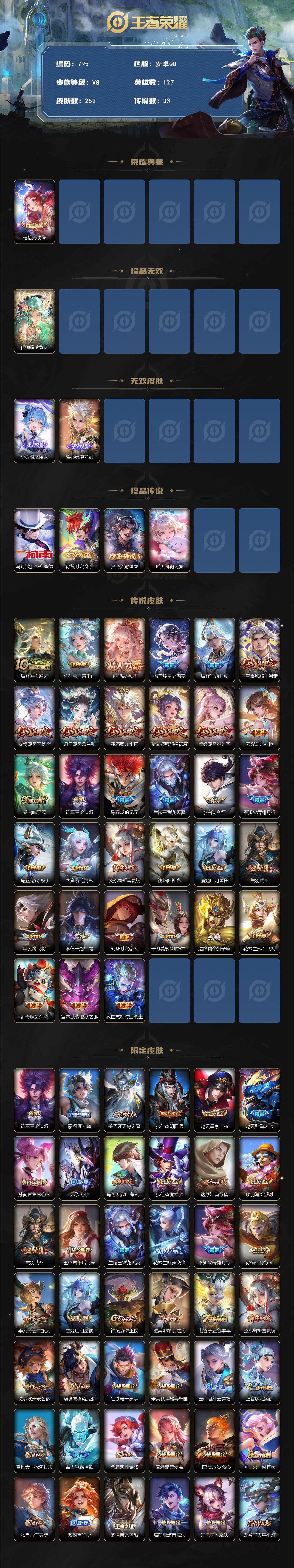 WZCMW3392982王者荣耀账号详情图2