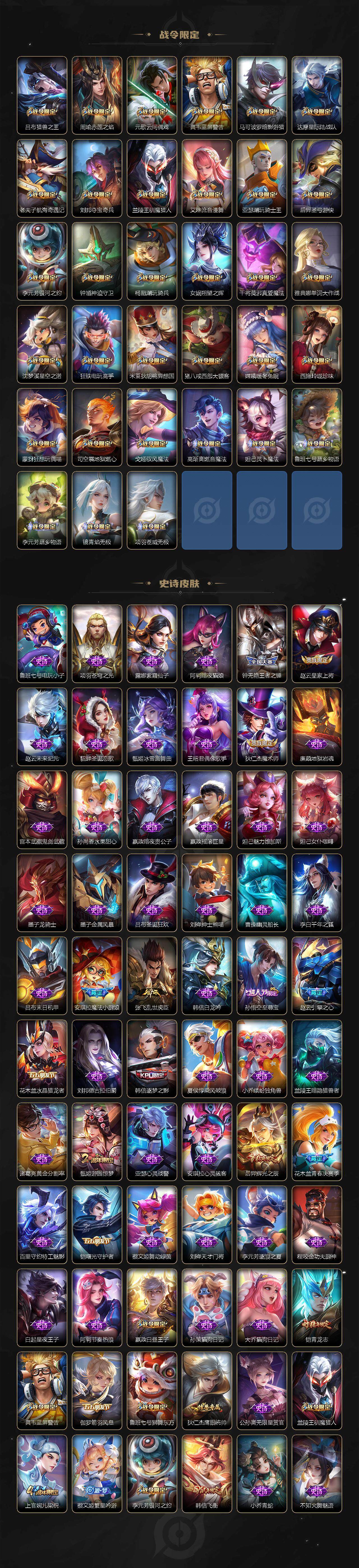 WZXS3393850王者荣耀账号详情图4 WZXS3393850王者荣耀账号详情图4