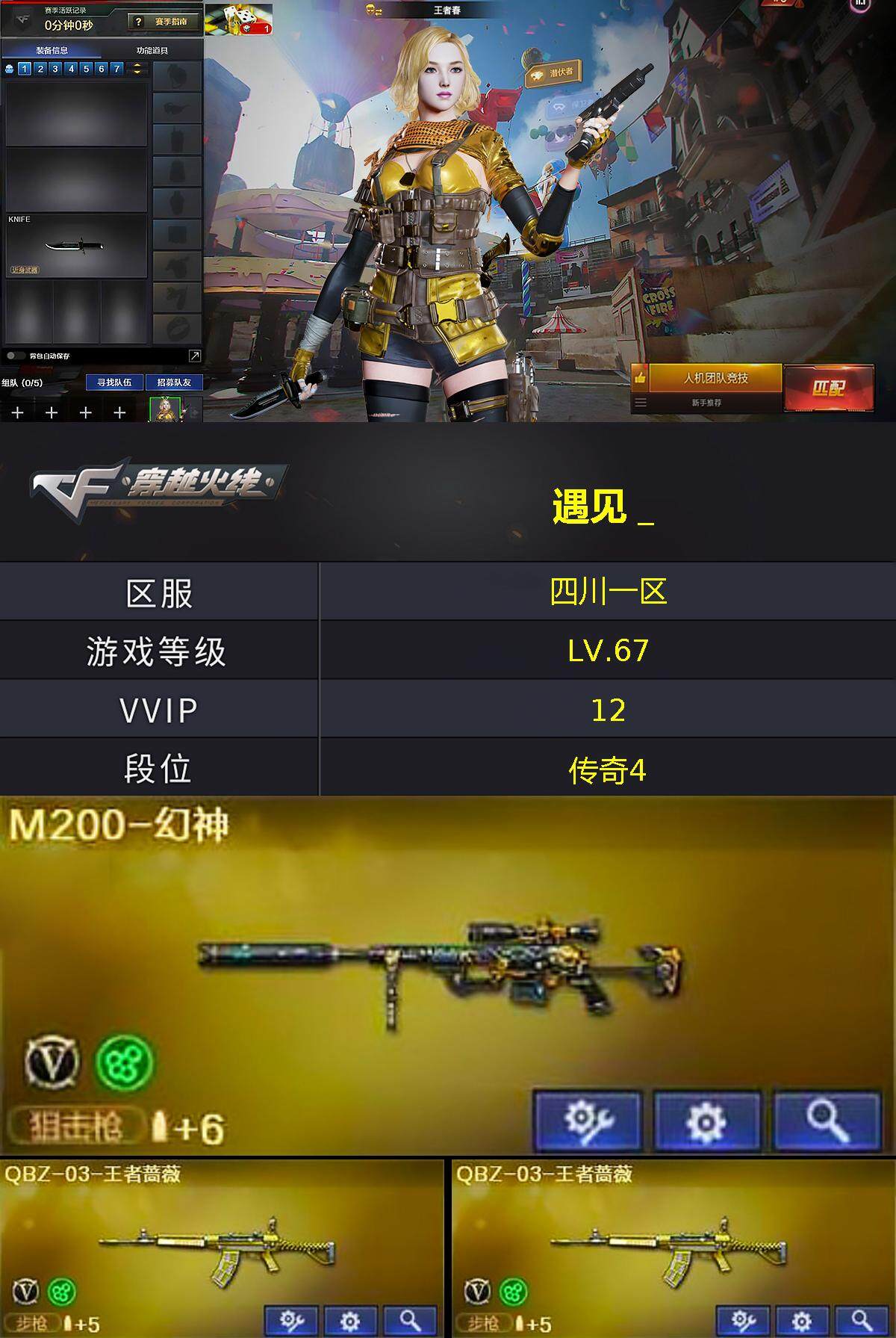 CFQM363926穿越火线账号详情图4 CFQM363926穿越火线账号详情图4