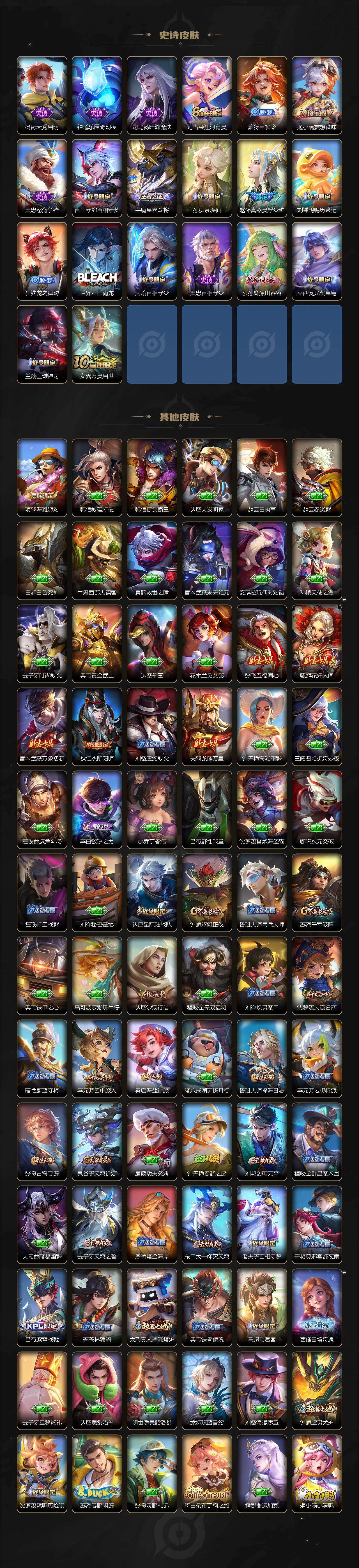 WZ0349653王者荣耀账号详情图3 WZ0349653王者荣耀账号详情图3