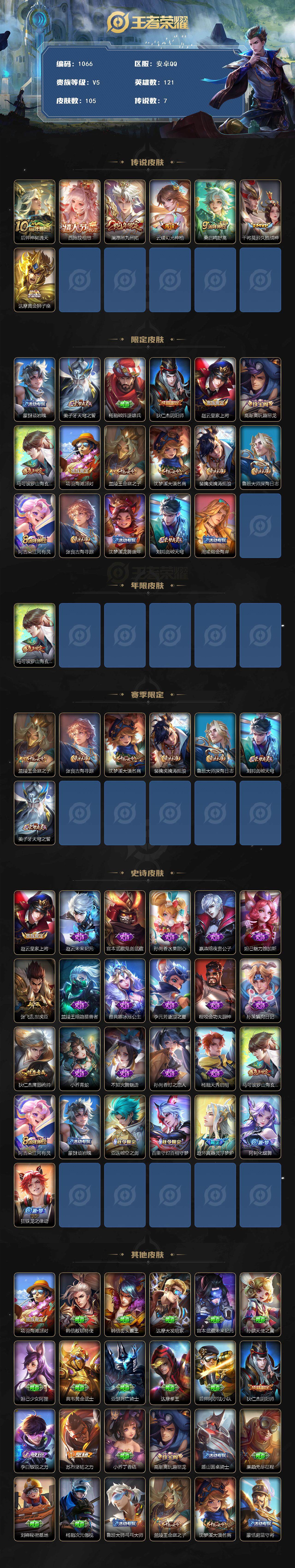 WZQM3393902王者荣耀账号详情图3 WZQM3393902王者荣耀账号详情图3