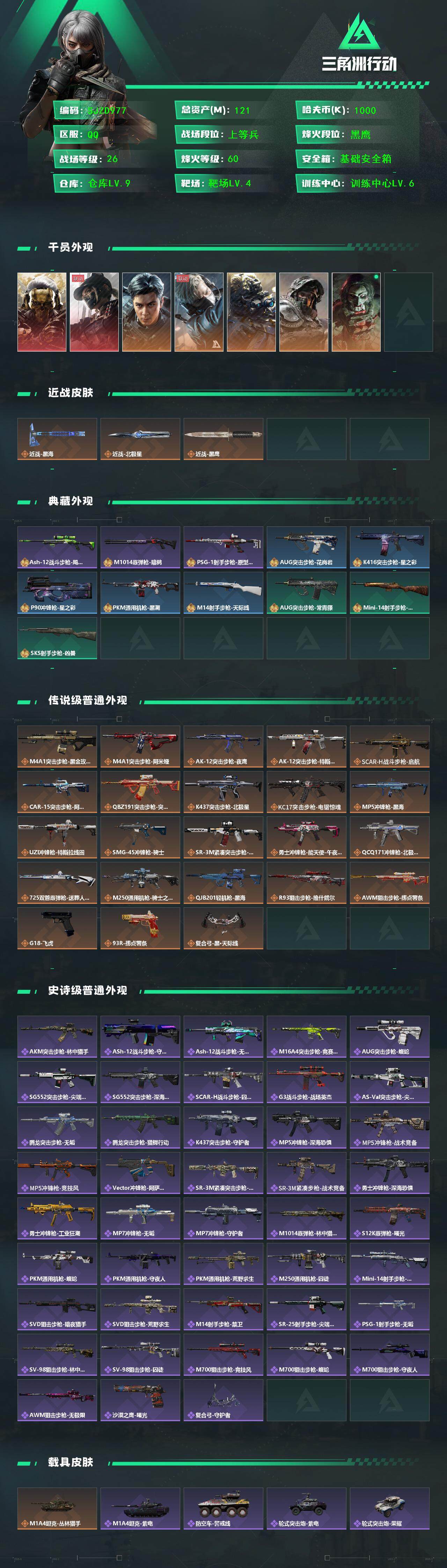 SJZQM383451三角洲行动账号详情图3 SJZQM383451三角洲行动账号详情图3