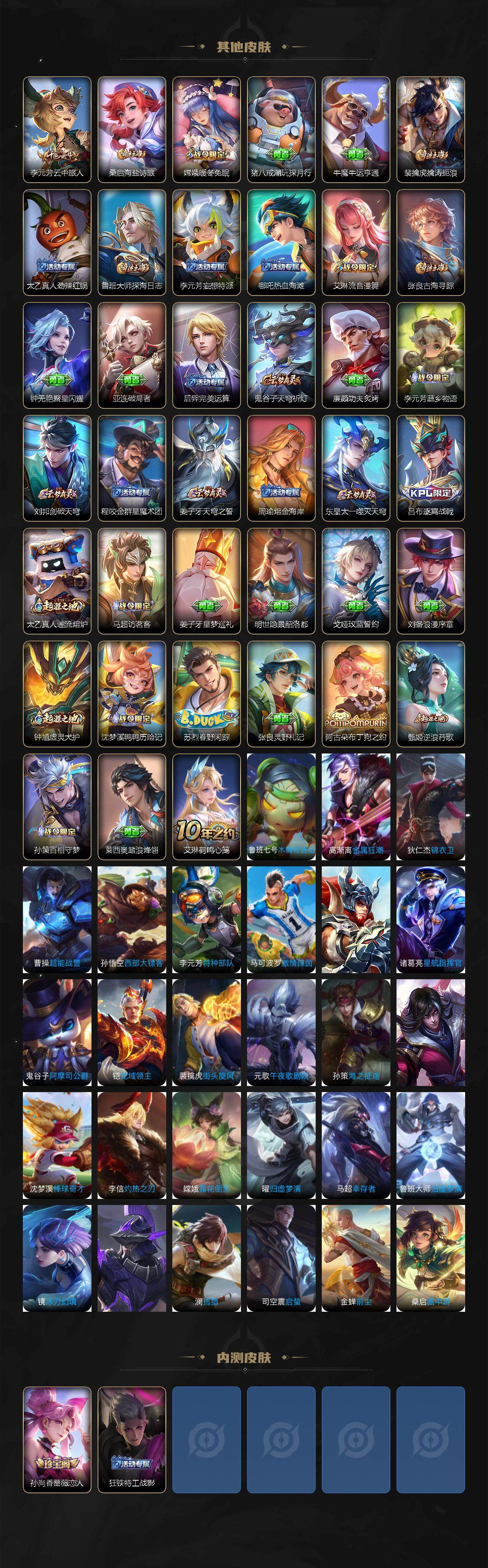 WZ0349671王者荣耀账号详情图4 WZ0349671王者荣耀账号详情图4