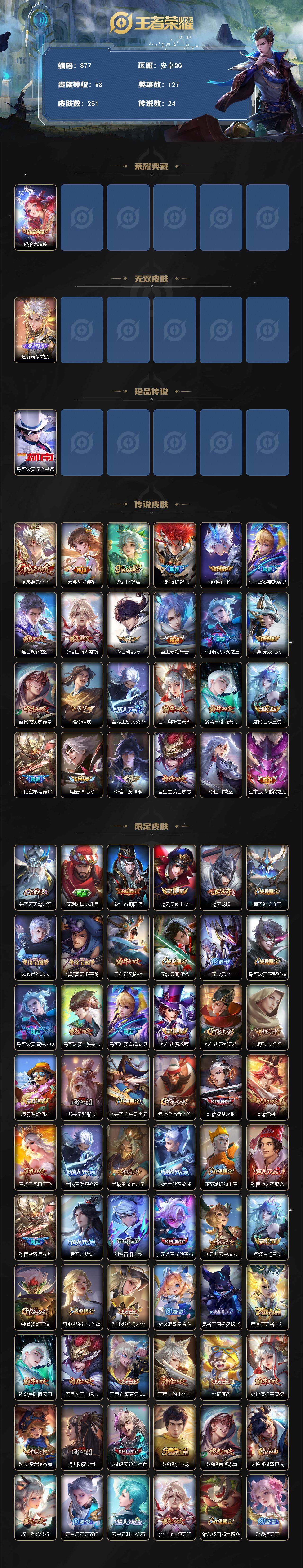 WZCMW3394958王者荣耀账号详情图2