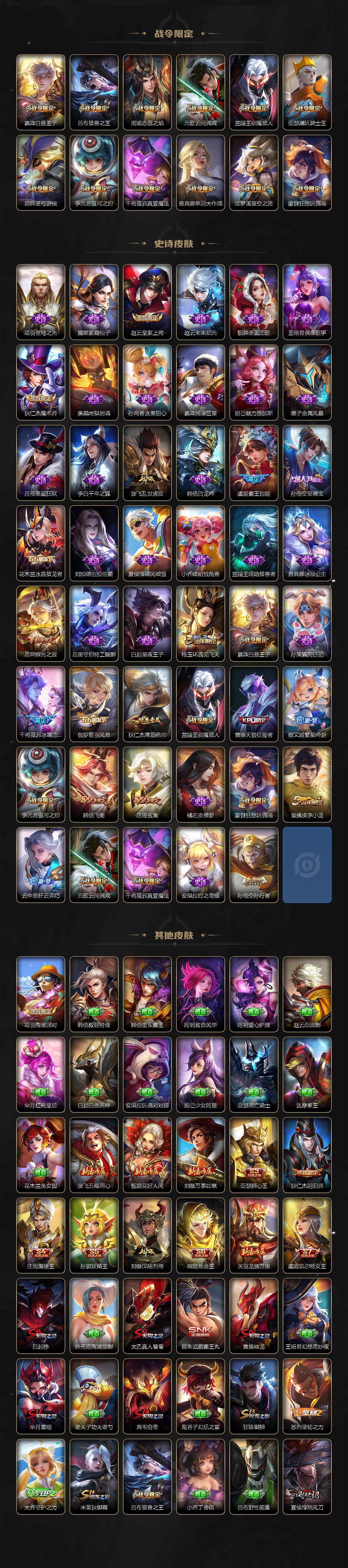 WZJZ3401713王者荣耀账号详情图3