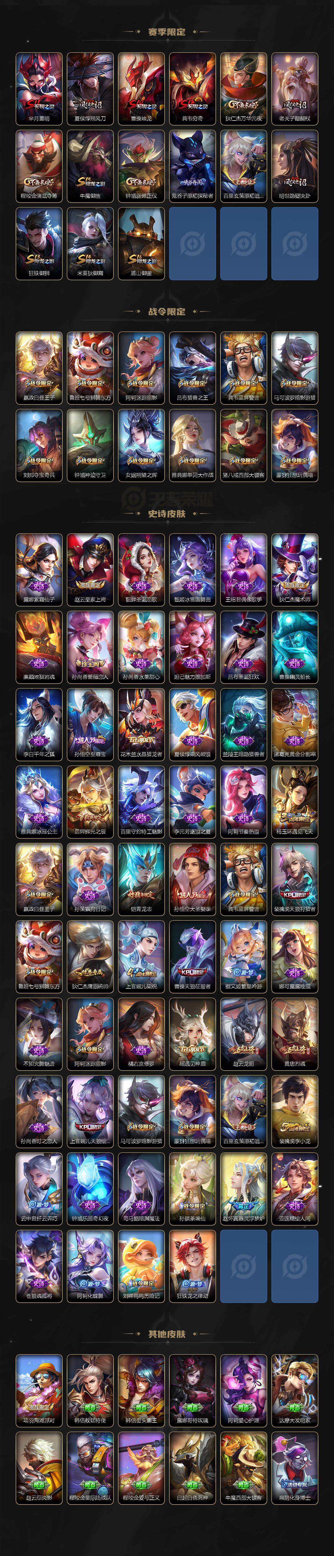 WZCMW3394325王者荣耀账号详情图3 WZCMW3394325王者荣耀账号详情图3