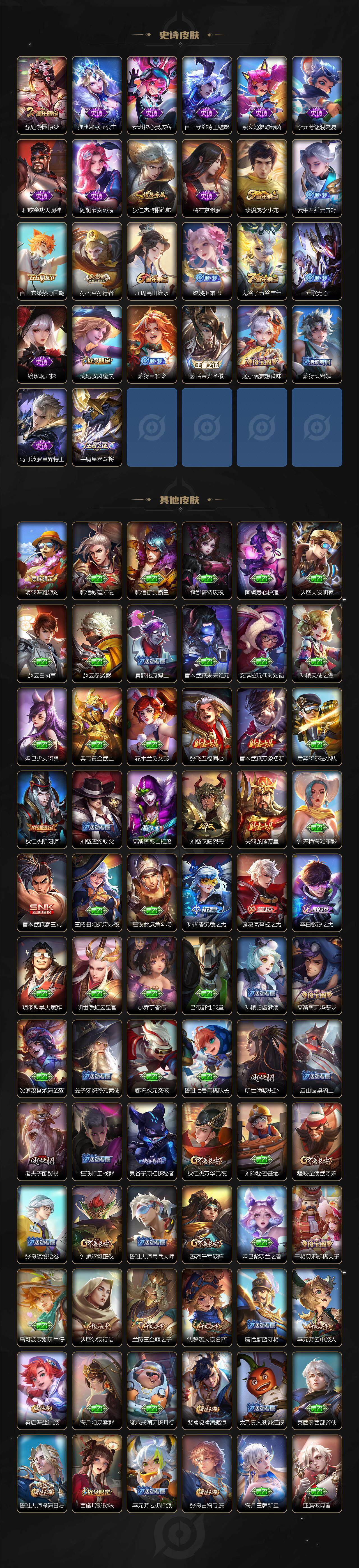 WZCMW3394333王者荣耀账号详情图3 WZCMW3394333王者荣耀账号详情图3