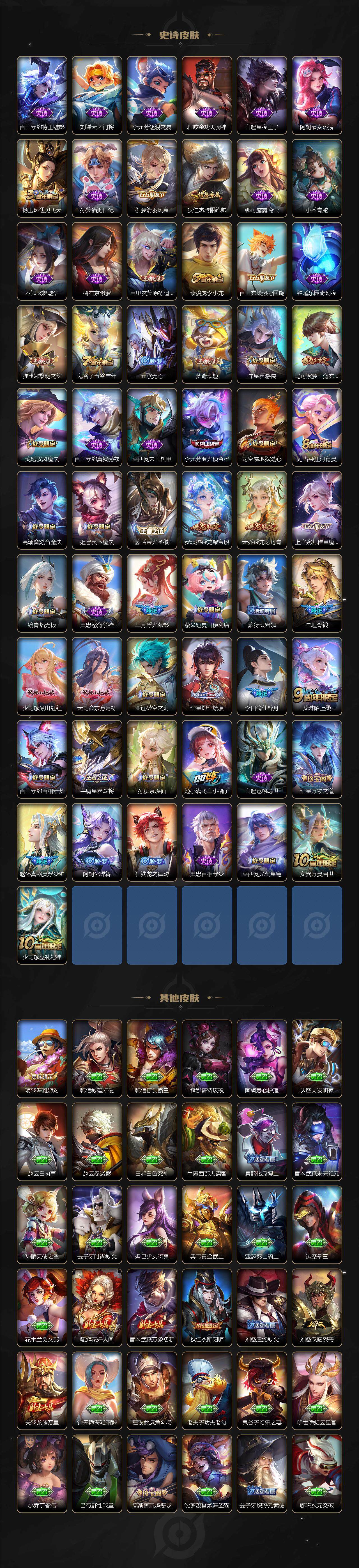 WZCMW3394798王者荣耀账号详情图4 WZCMW3394798王者荣耀账号详情图4