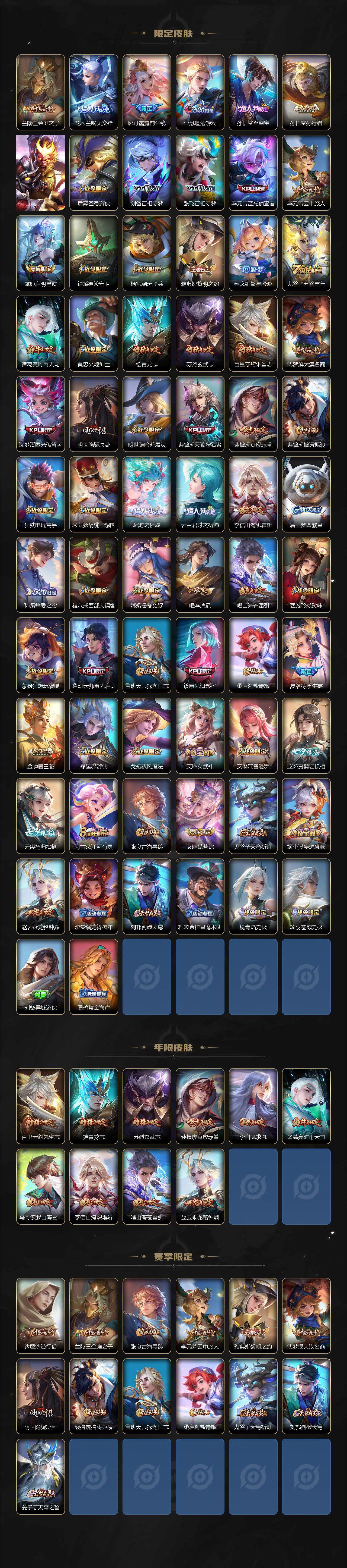 WZLE3401136王者荣耀账号详情图3 WZLE3401136王者荣耀账号详情图3