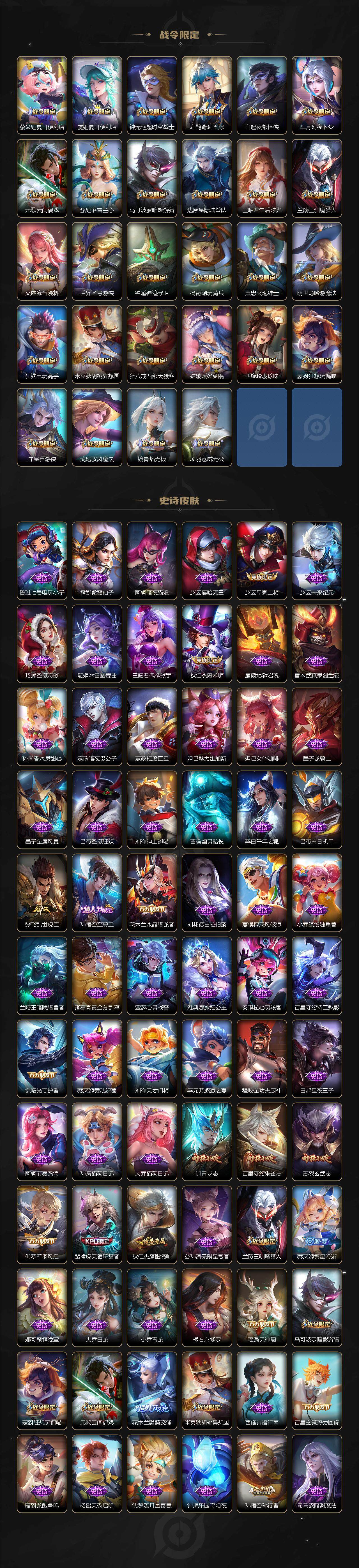 WZLE3401136王者荣耀账号详情图4 WZLE3401136王者荣耀账号详情图4