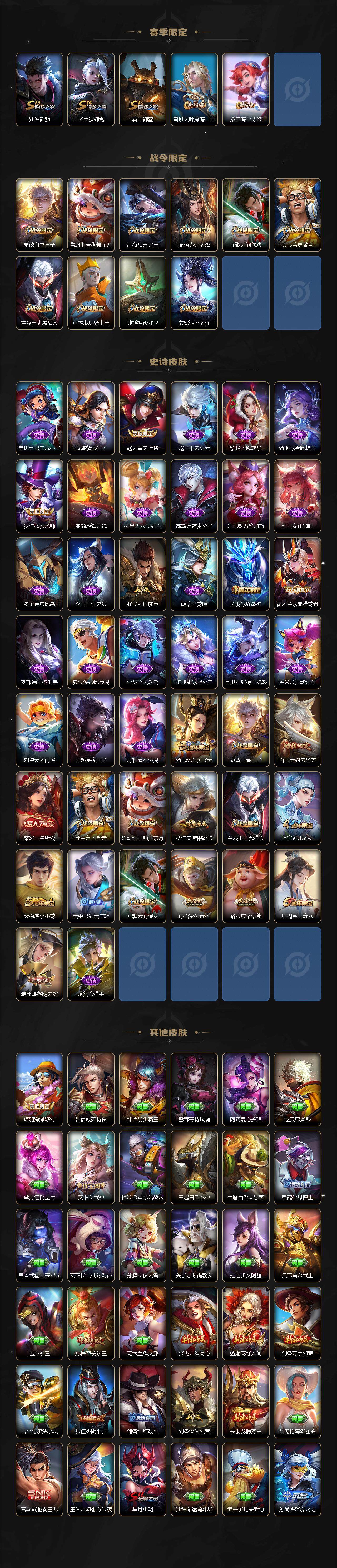 WZLFY3395769王者荣耀账号详情图3 WZLFY3395769王者荣耀账号详情图3