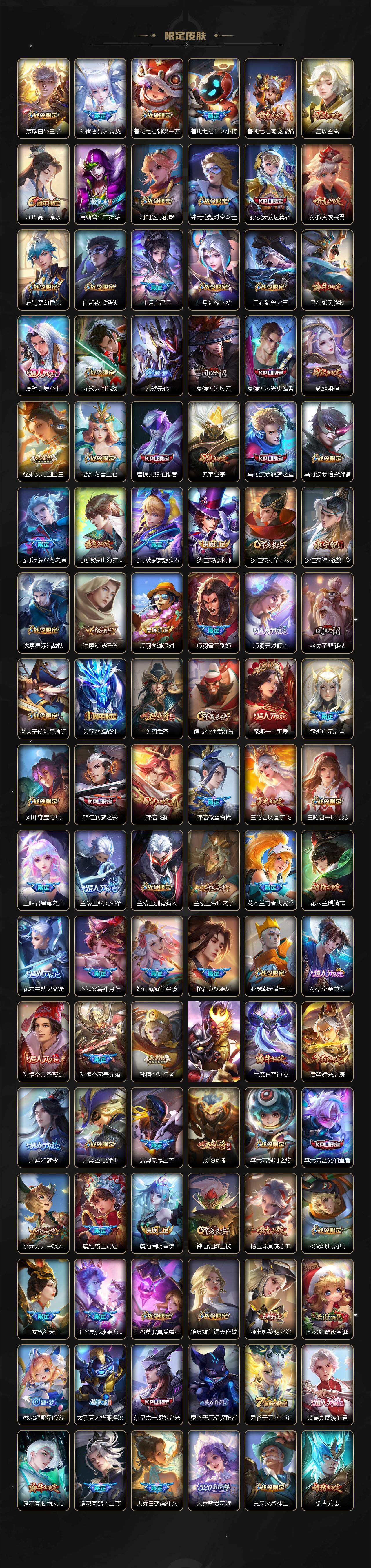 WZQM3405923王者荣耀账号详情图4 WZQM3405923王者荣耀账号详情图4