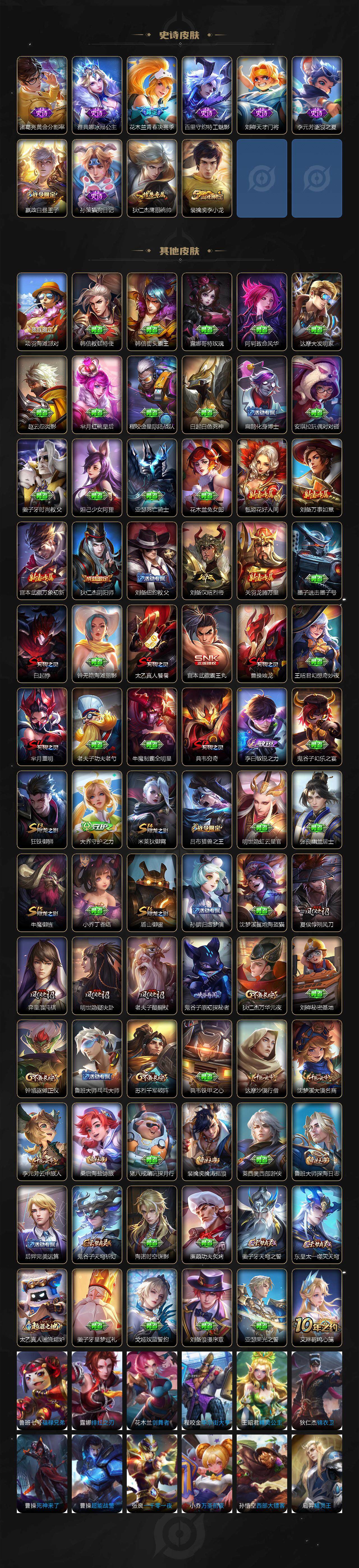 WZLE3401119王者荣耀账号详情图3