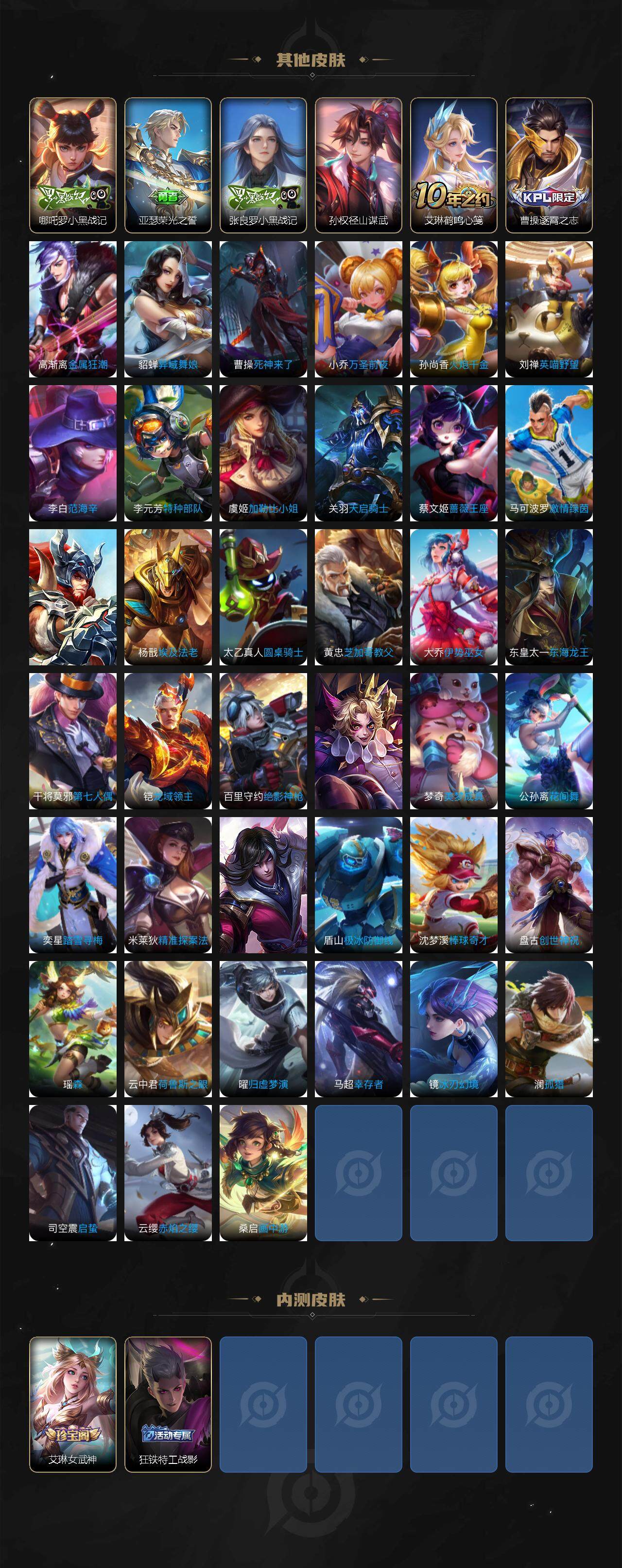 WZLX3401123王者荣耀账号详情图6 WZLX3401123王者荣耀账号详情图6