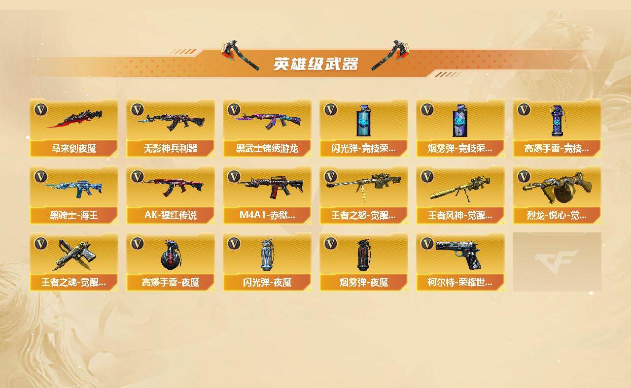 CFCMW421791穿越火线账号详情图3