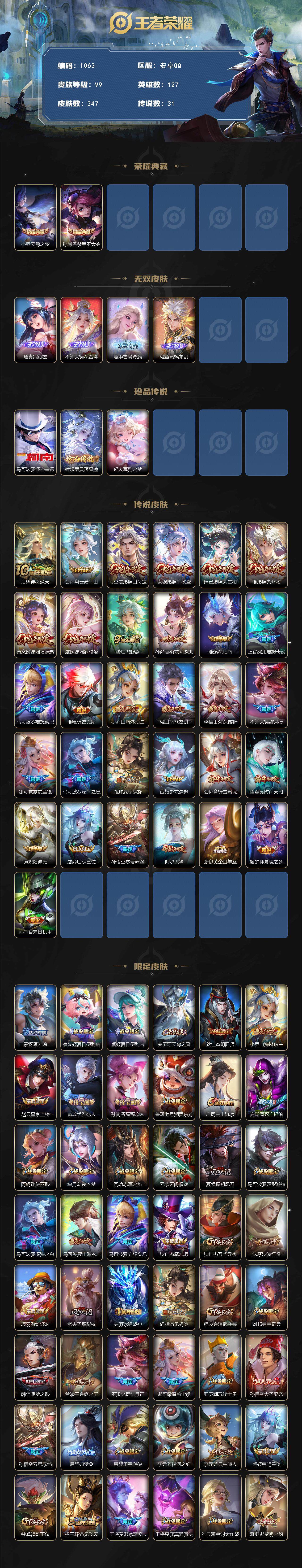 WZCMW3395683王者荣耀账号详情图2