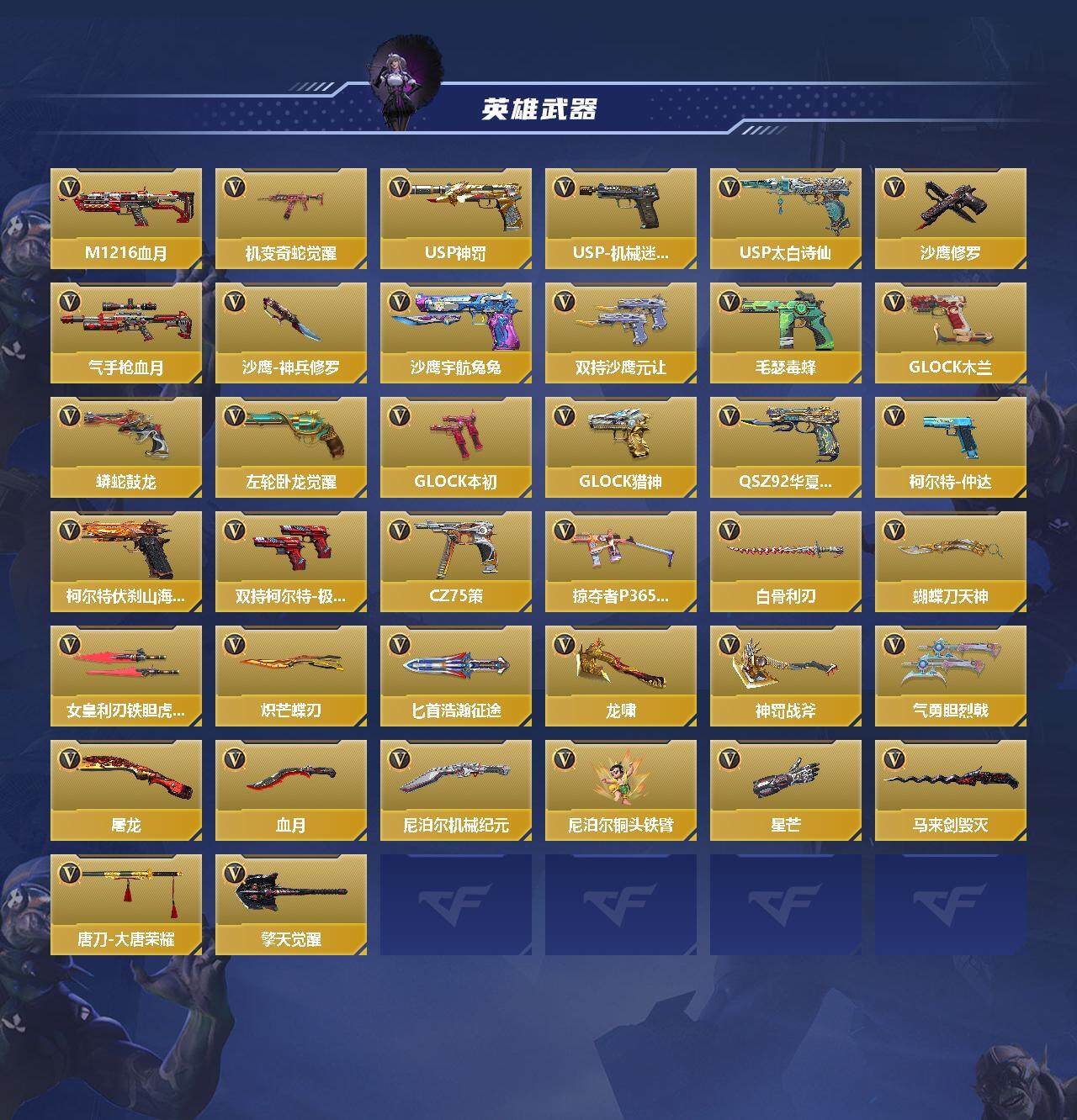 CFMEY367660枪战王者账号详情图3 CFMEY367660枪战王者账号详情图3