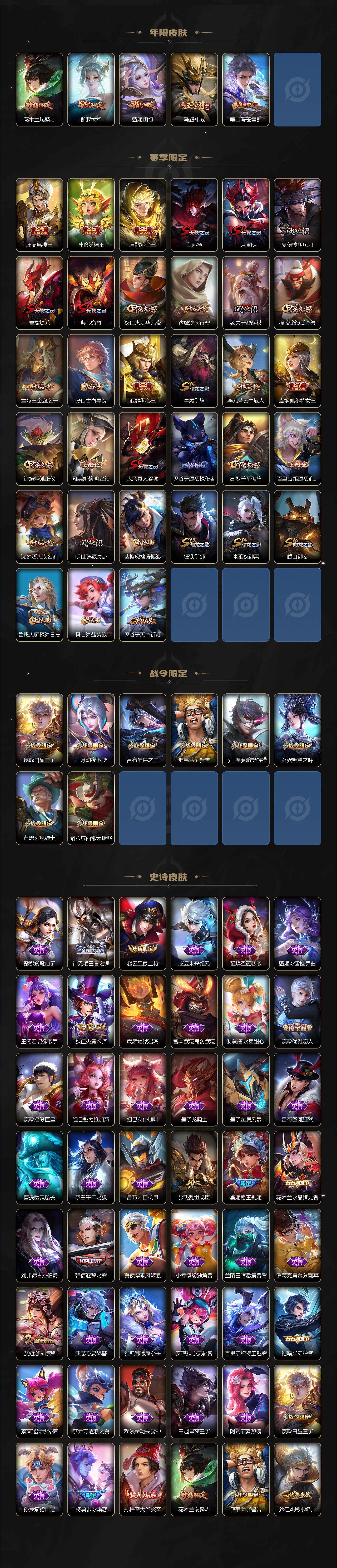 WZLX3401140王者荣耀账号详情图3 WZLX3401140王者荣耀账号详情图3