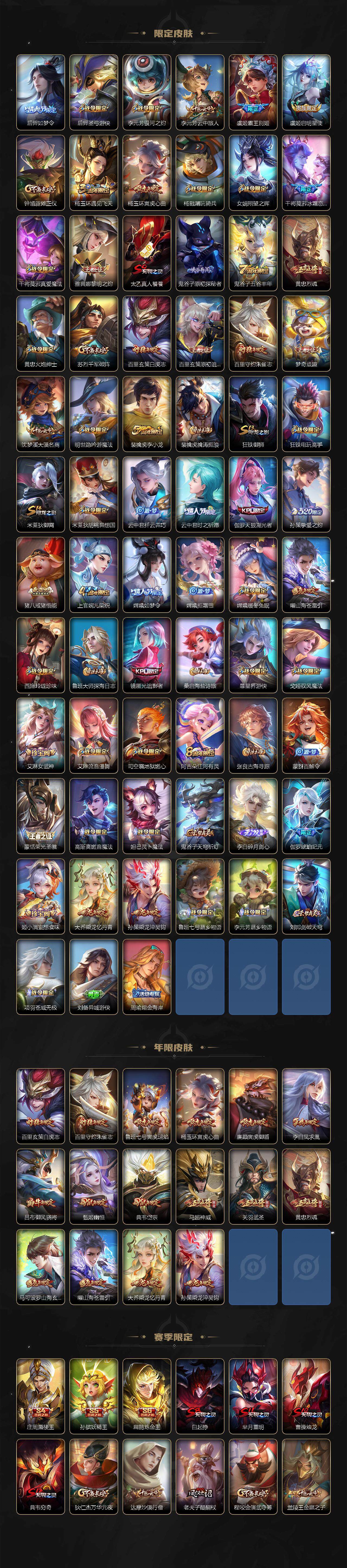 WZLX3401111王者荣耀账号详情图3 WZLX3401111王者荣耀账号详情图3