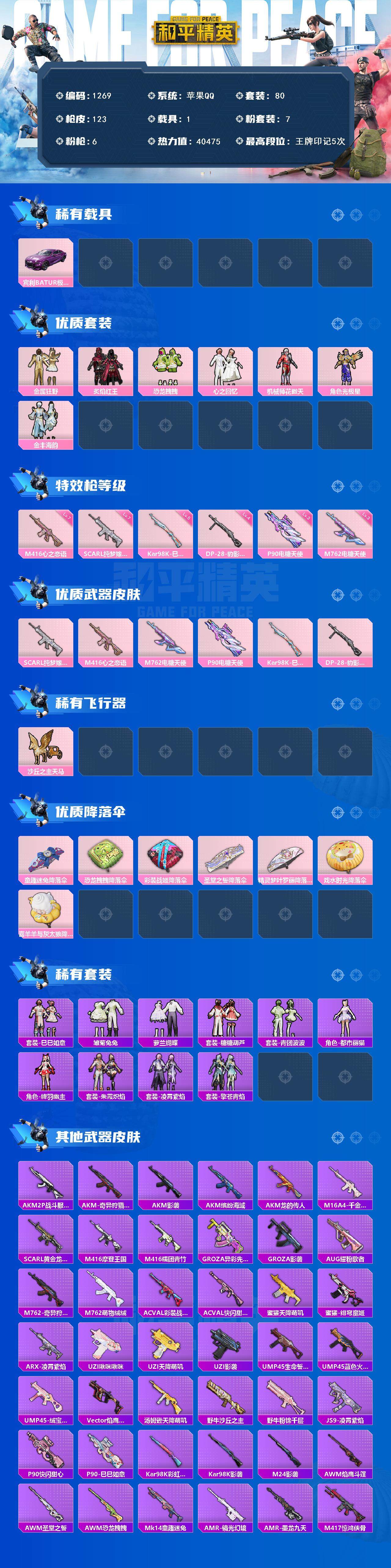 HPCMW3426444和平精英账号详情图2 HPCMW3426444和平精英账号详情图2