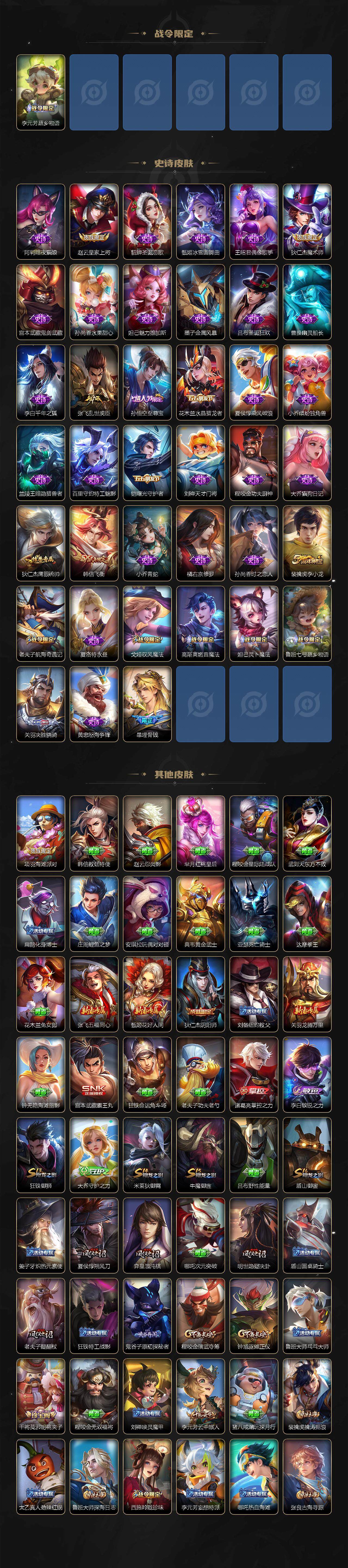 WZQM3397982王者荣耀账号详情图4