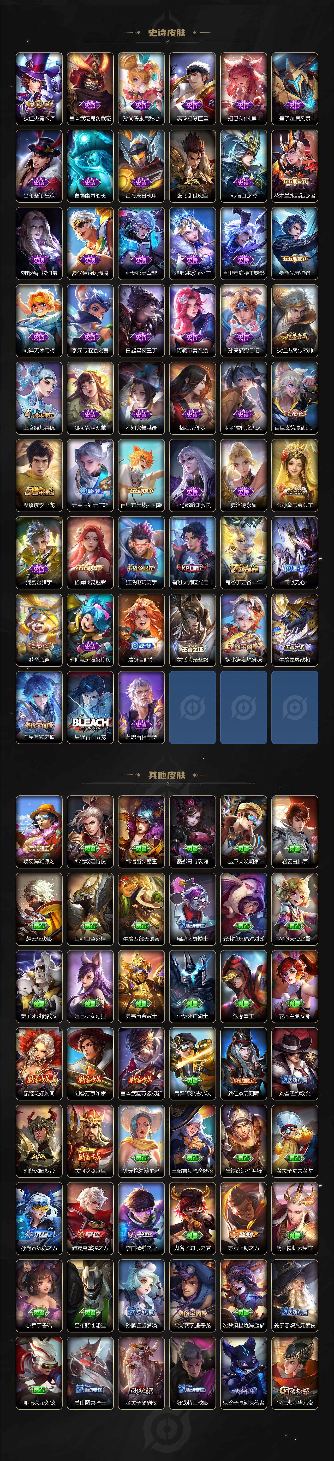 WZLX3401113王者荣耀账号详情图3 WZLX3401113王者荣耀账号详情图3