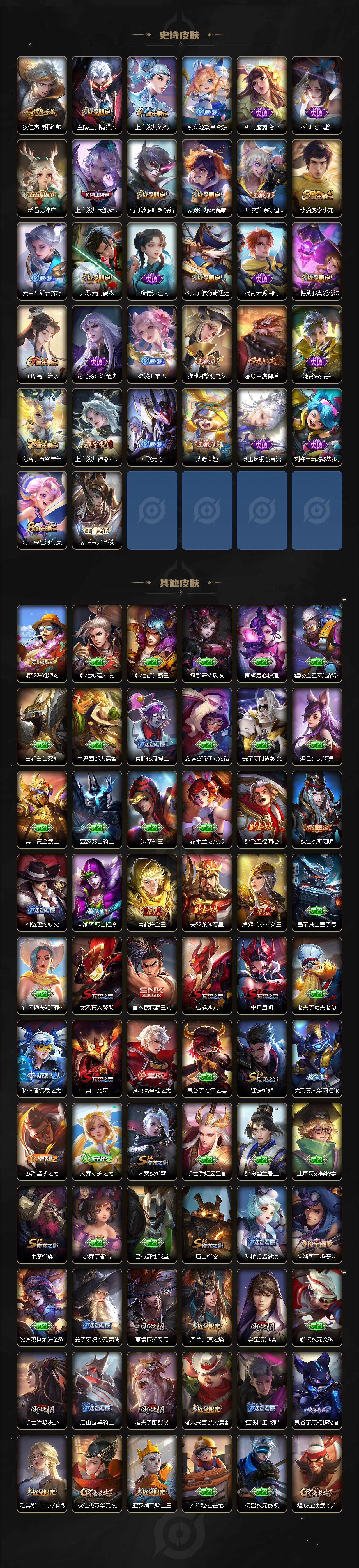 WZ0349609王者荣耀账号详情图4 WZ0349609王者荣耀账号详情图4