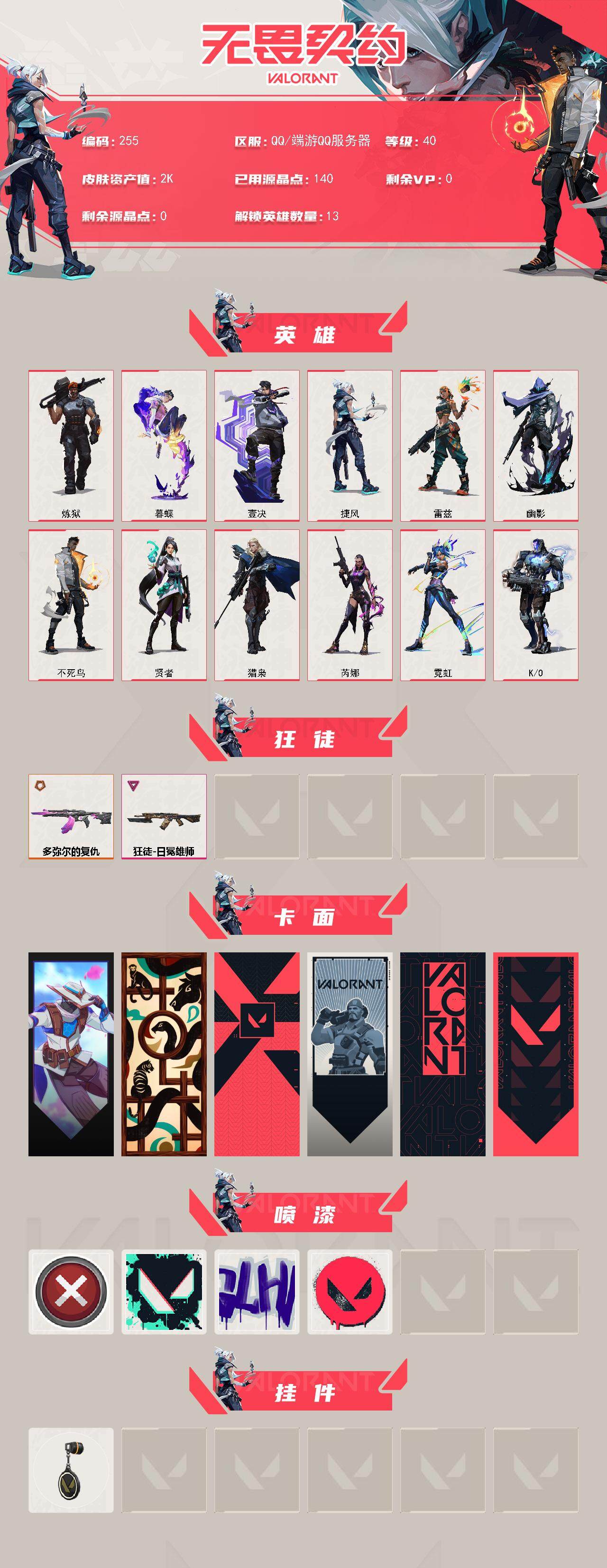 WWQQM326832无畏契约账号详情图3 WWQQM326832无畏契约账号详情图3